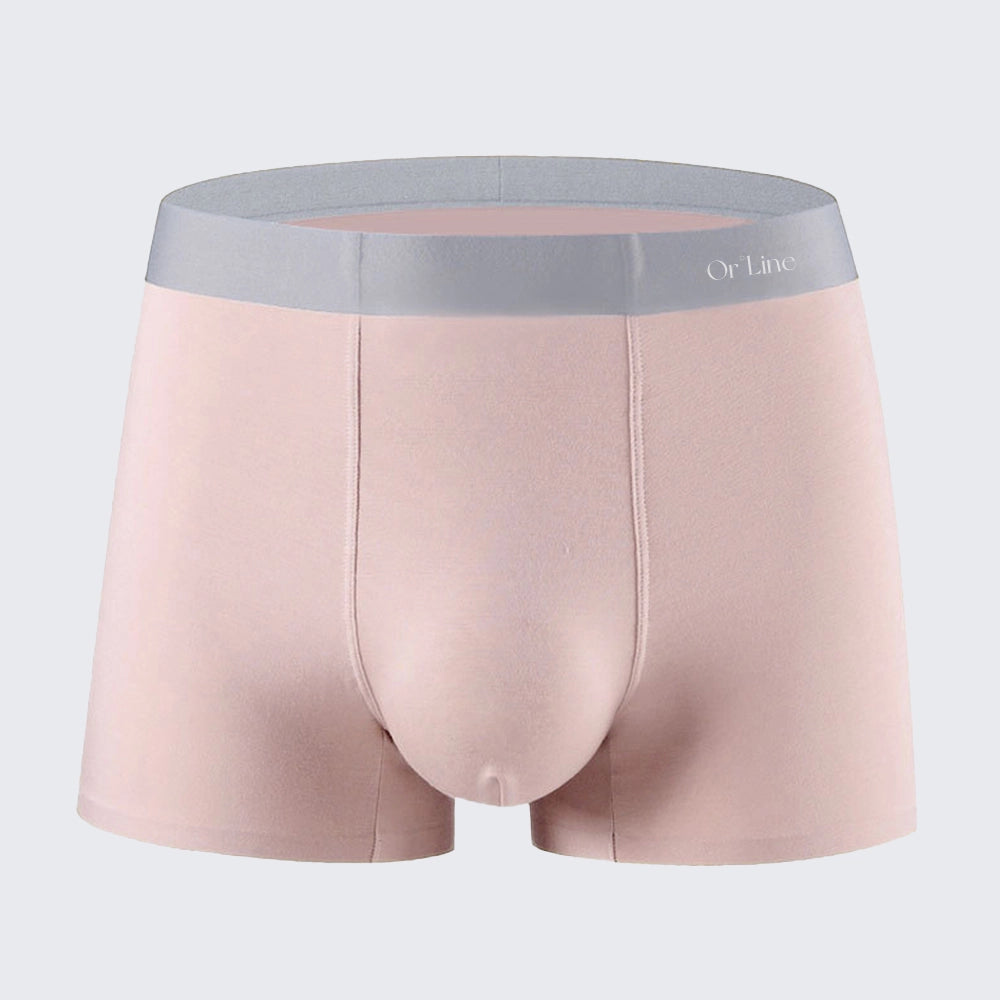 Lenzing Modal Boxer Briefs for Men Mid Rise Seamless Breathable