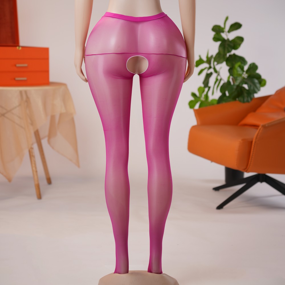 Perfumed See-Through Open-Crotch Pantyhose