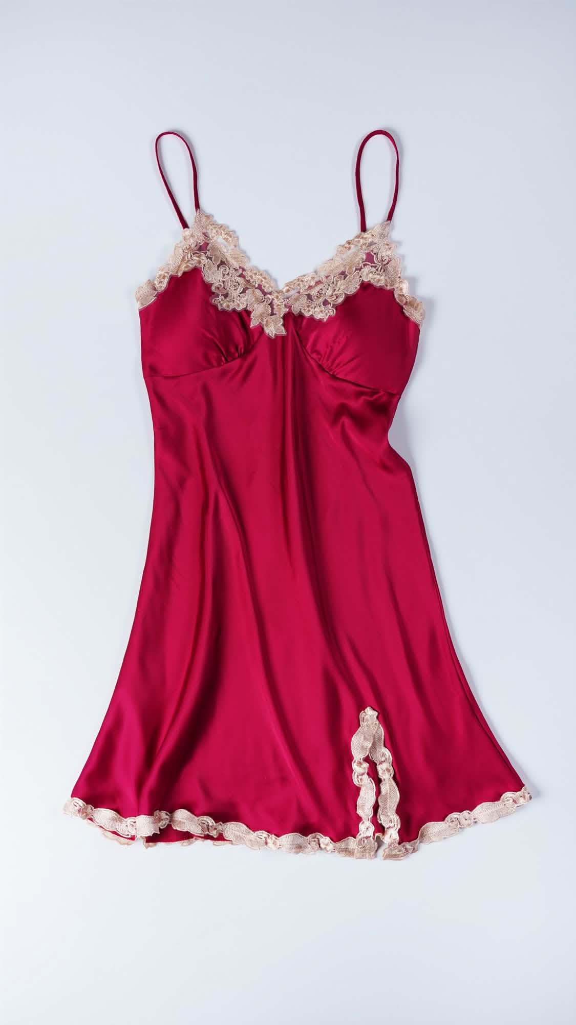 Bridal Essential:Romantic Satin Sleepwear Set