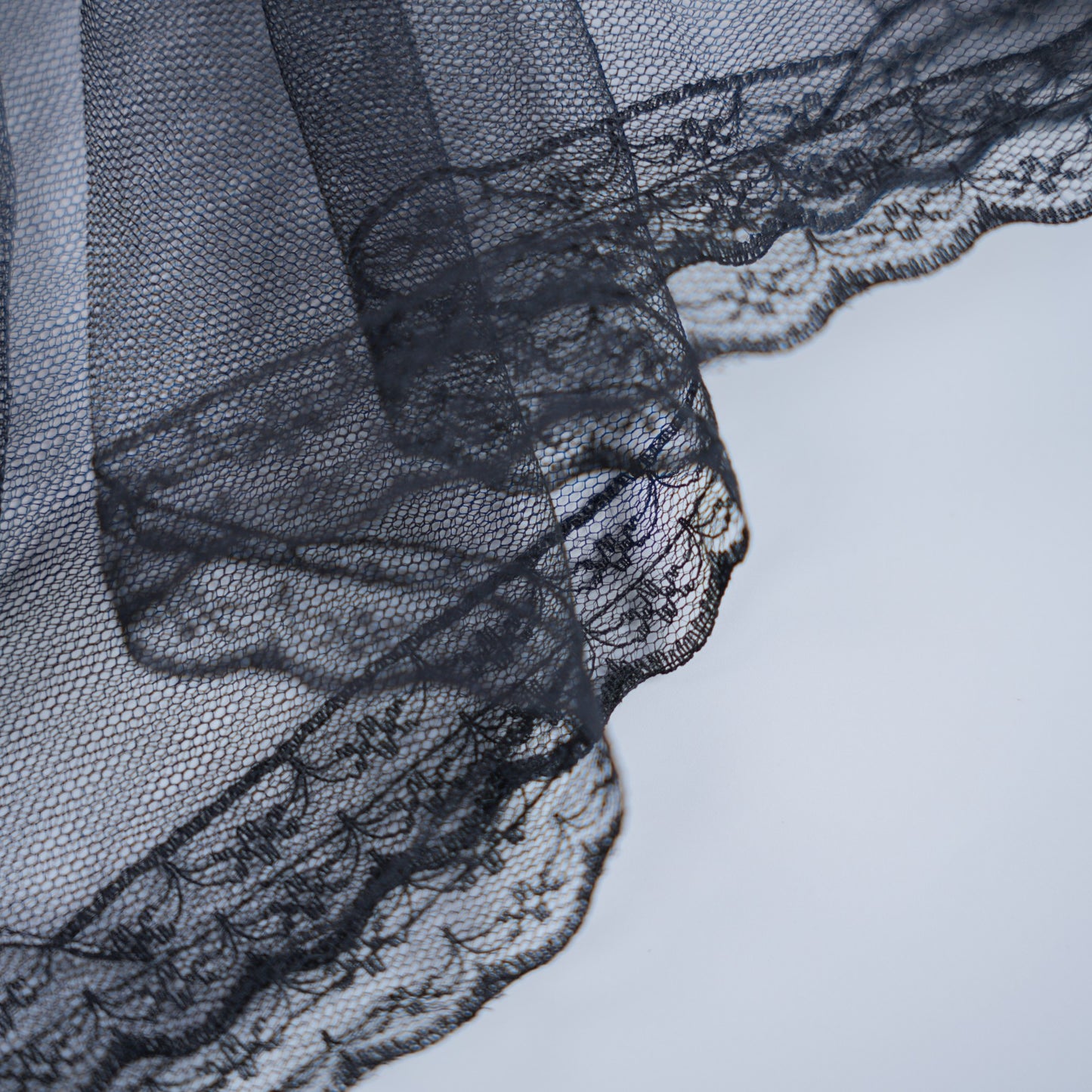 Full-body Lace See-through Top Thong Set