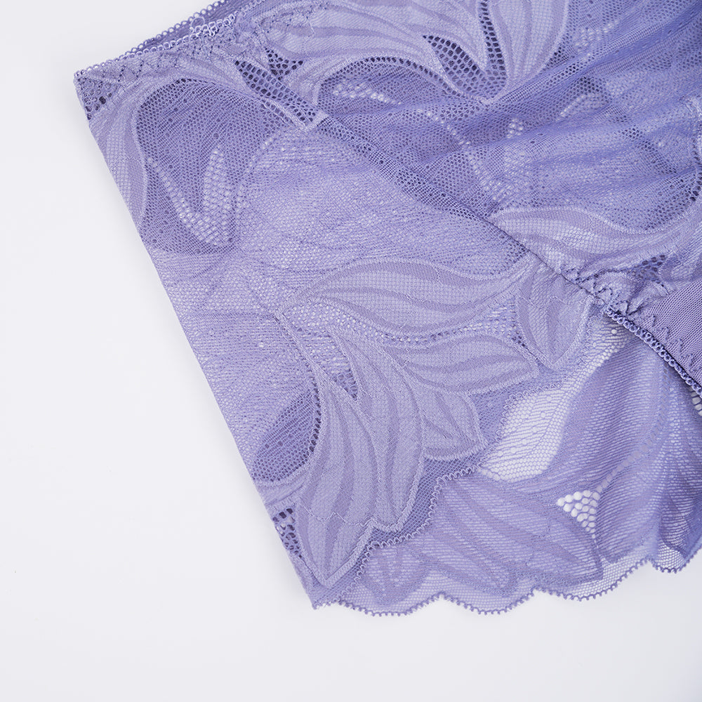 Plus Size Women's Lace See-through Panty