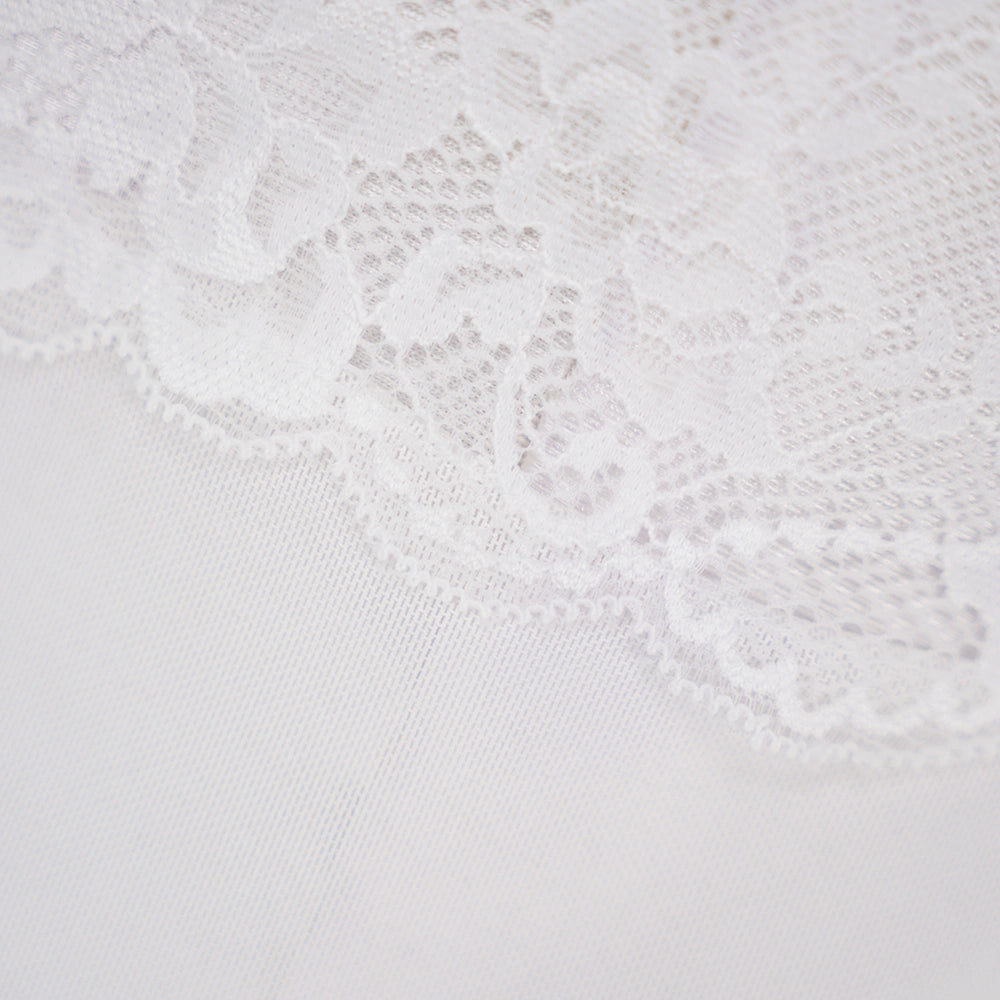 Sheer Mesh Lace Patchwork Sexy Spaghetti Strap Slip Dress