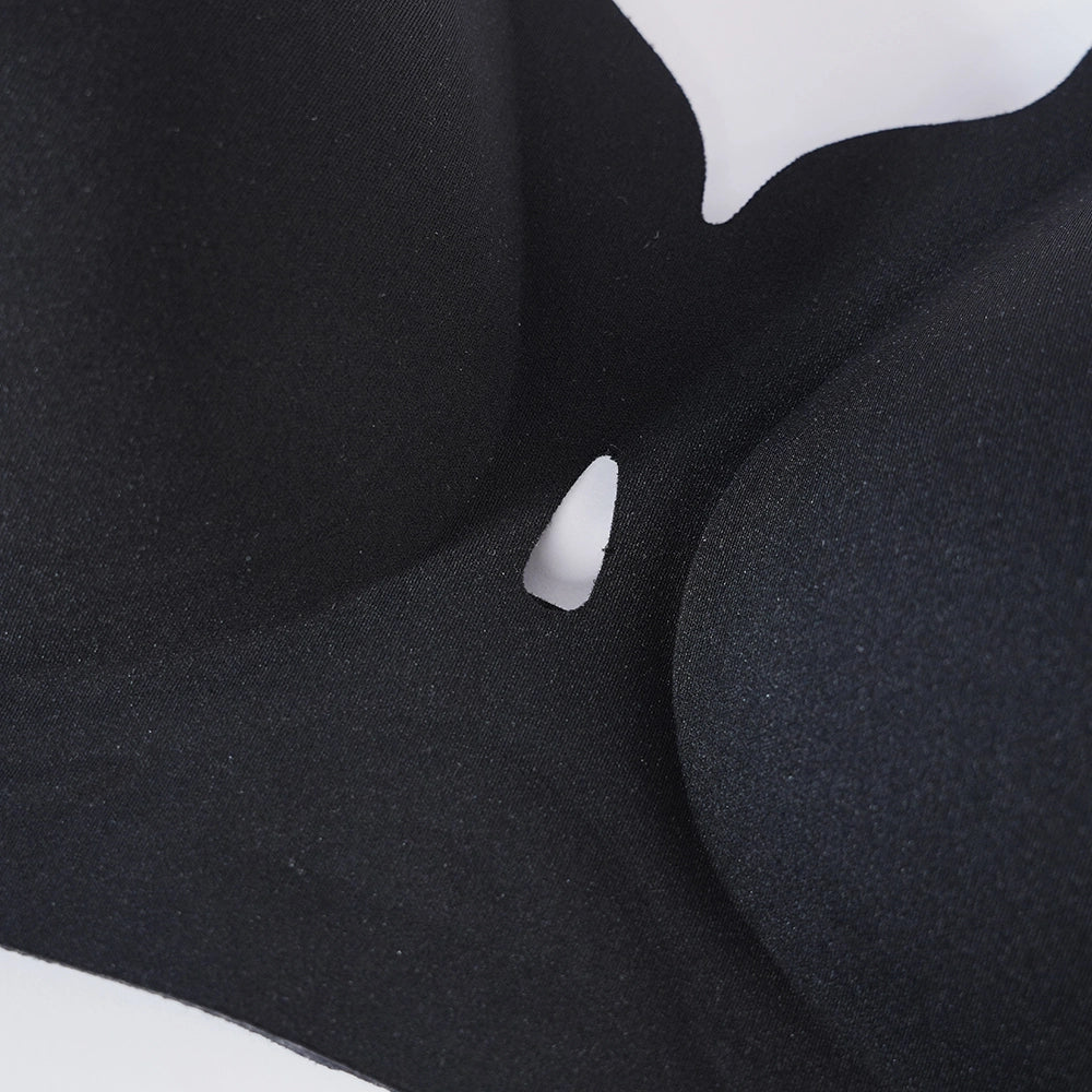 Seamless Wirefree Full Coverage Bra Plus Size Push Up Soft Support Bralette
