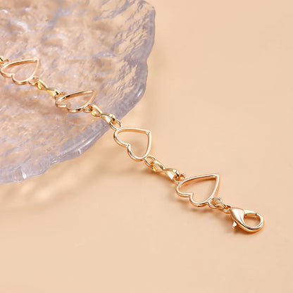 [2+ Items, 300 EGP Each] Heart Metal Waist Chain for Women Retro Sexy Body Jewelry