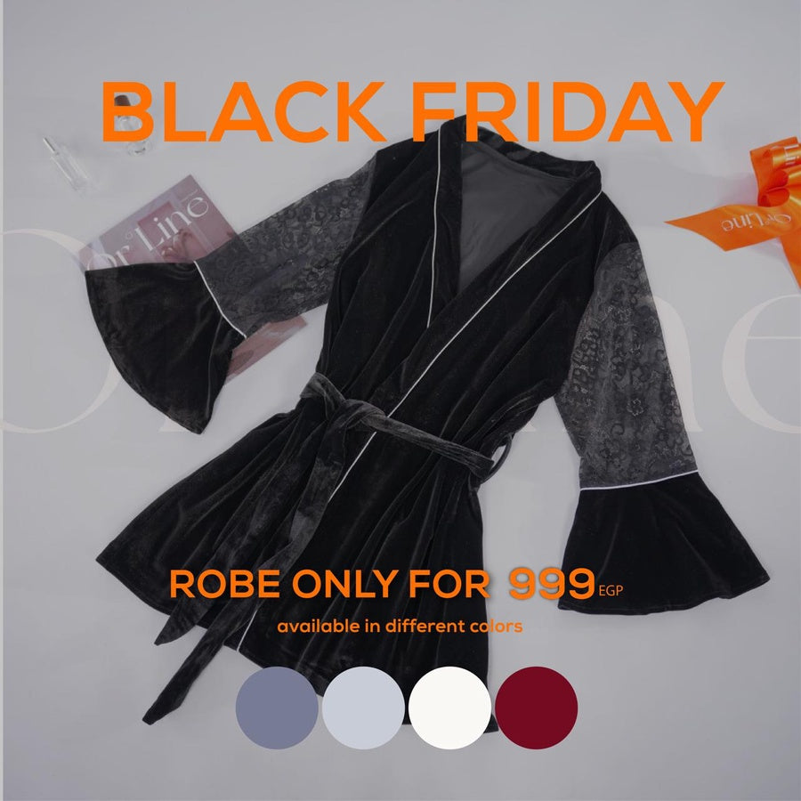 Velvet Long sleeves Elegant Lightweight Robe