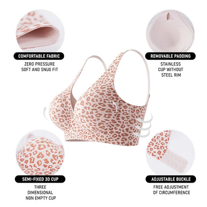 Seamless Wireless Full Coverage Comfort Bra Underwire Free
