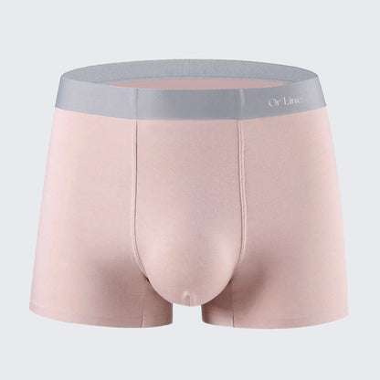 Lenzing Modal Boxer Briefs for Men Mid Rise Seamless Breathable