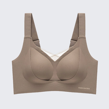 Seamless Support Shaping Bra Full Coverage Wireless Comfort Bra