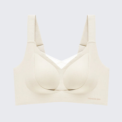 Seamless Support Shaping Bra Full Coverage Wireless Comfort Bra