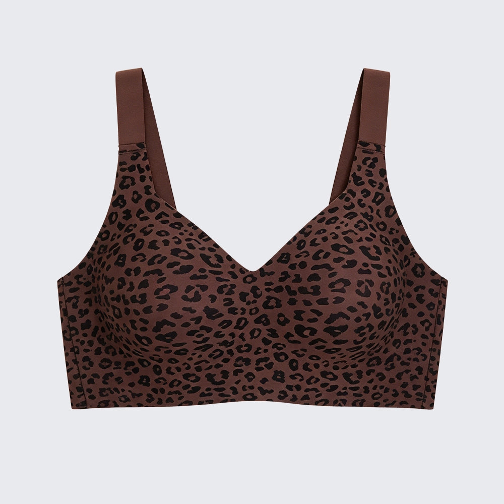 Women's Plus Size Seamless Bra Wirefree Thin Light