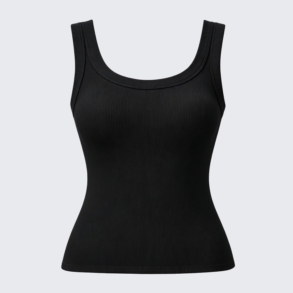 Seamless Backless Bra Fixed Pads Plus Size Wide Strap Cami