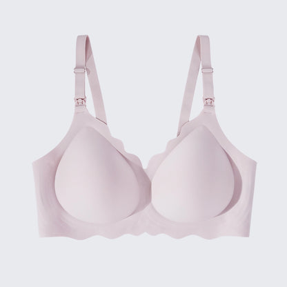 Seamless Maternity Nursing Bra Soft Wire Breastfeeding Pregnancy Bralette