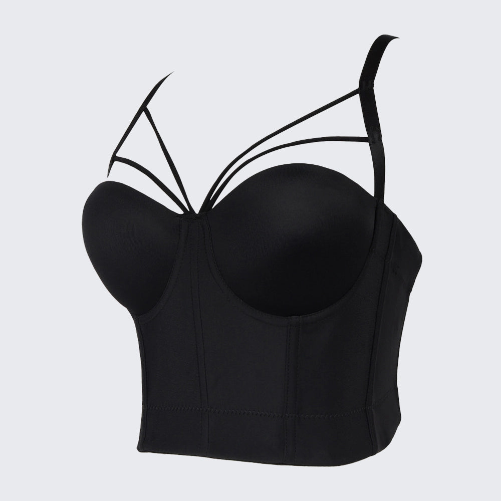 Women's Bustier Corset Top Slimming Waist Shaping Tank Top Adjustable Straps