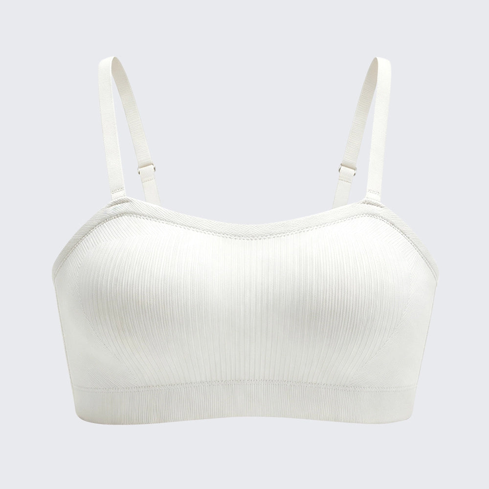Invisible Strapless Push Up Bra for Women | Seamless Anti-Slip Bandeau Bra