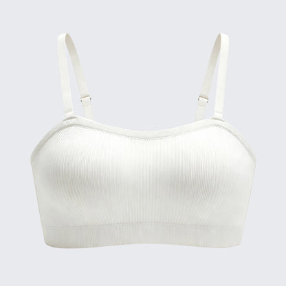 Invisible Strapless Push Up Bra for Women | Seamless Anti-Slip Bandeau Bra
