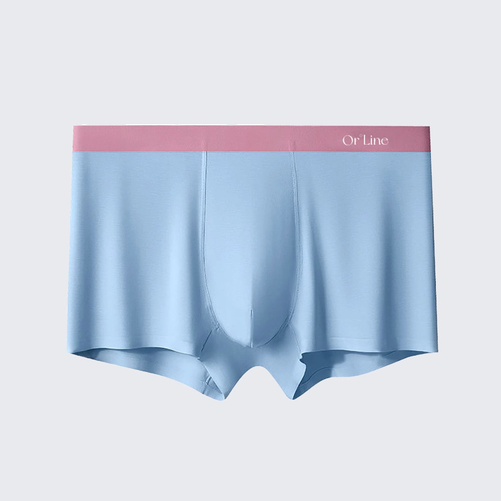 Lenzing Modal Boxer Briefs for Men Mid Rise Seamless Breathable