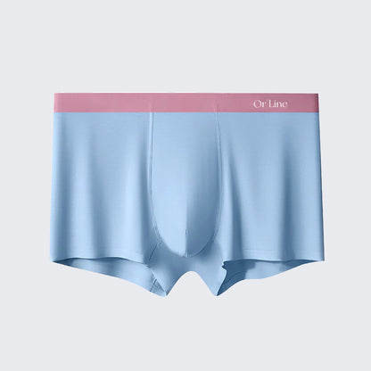 Lenzing Modal Boxer Briefs for Men Mid Rise Seamless Breathable