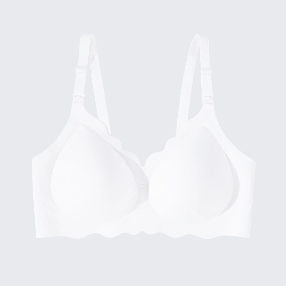 Seamless Maternity Nursing Bra Soft Wire Breastfeeding Pregnancy Bralette