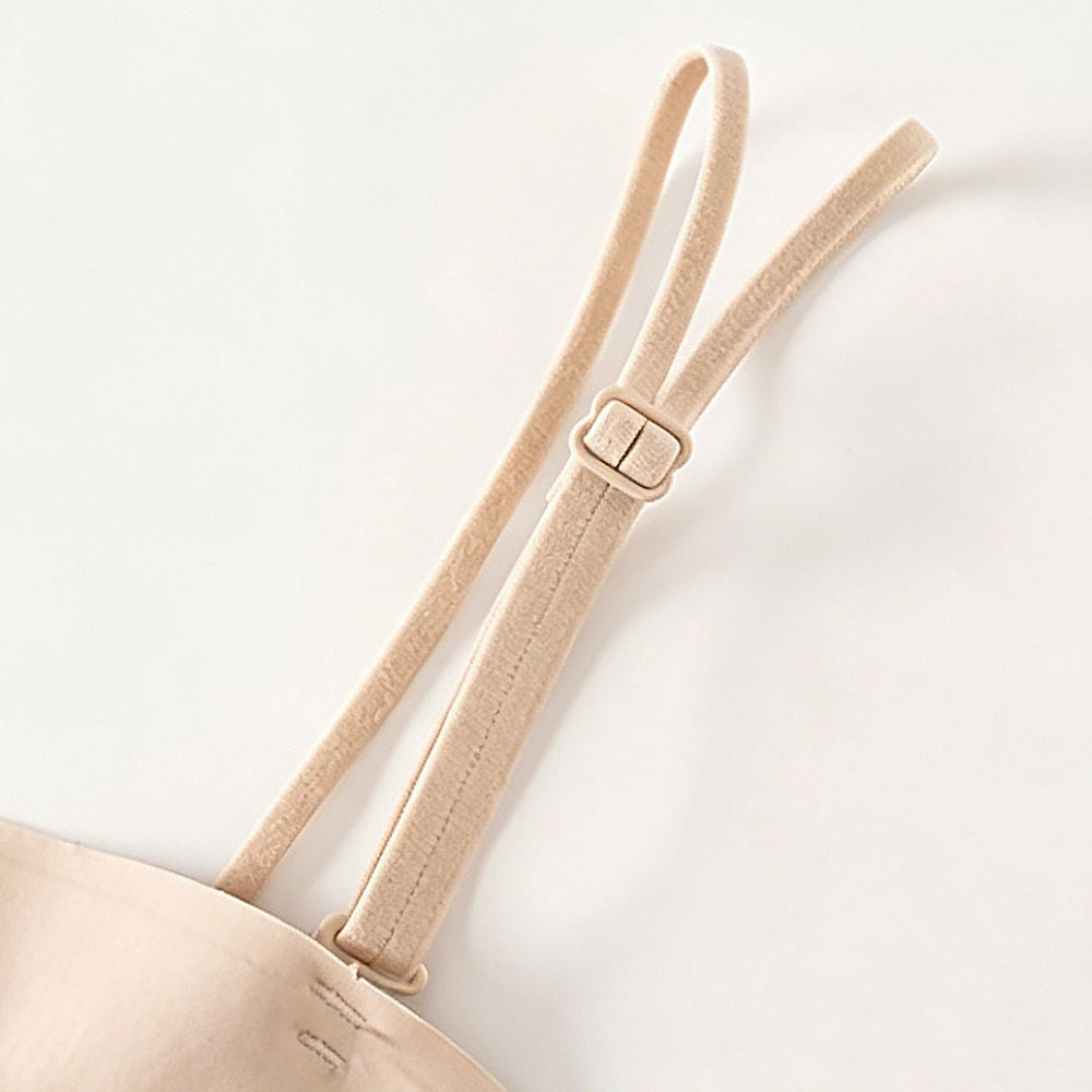 Seamless Side Smoothing Camisole Built-in Bra Push Up Plus Size Top