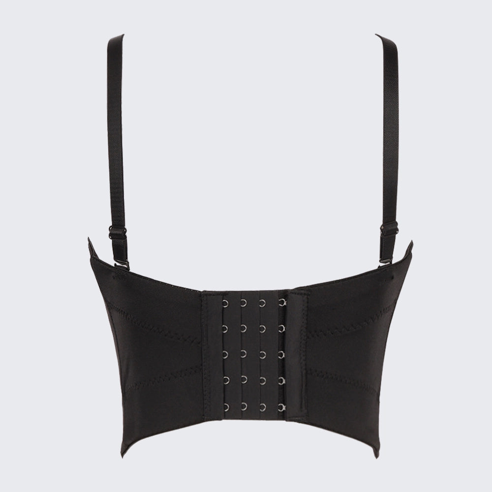 Women's Bustier Corset Top Slimming Waist Shaping Tank Top Adjustable Straps