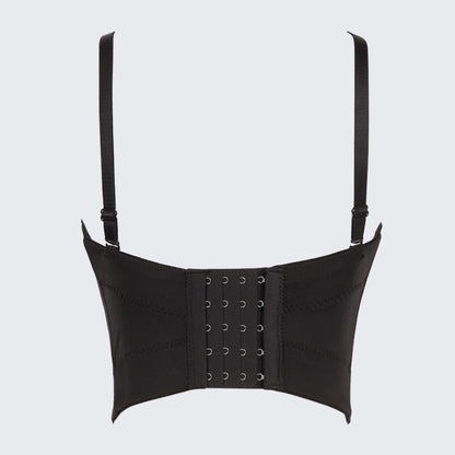 Women's Bustier Corset Top Slimming Waist Shaping Tank Top Adjustable Straps