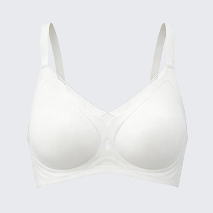 Seamless Wirefree Push Up Bra Anti-Sagging Plus Size Soft Support Bralette