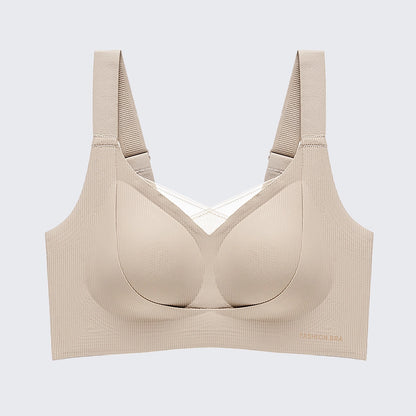 Seamless Support Shaping Bra Full Coverage Wireless Comfort Bra