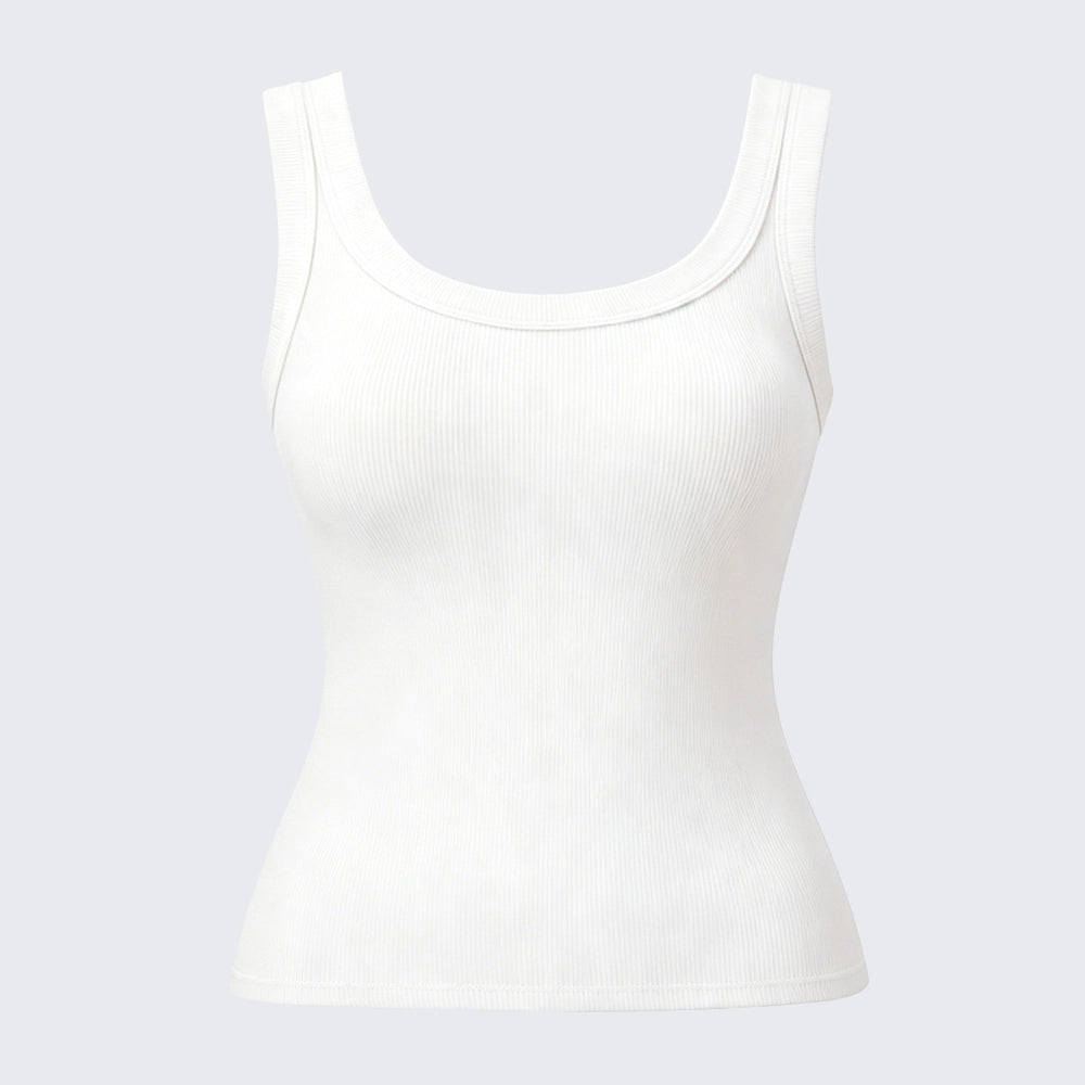 Seamless Backless Bra Fixed Pads Plus Size Wide Strap Cami