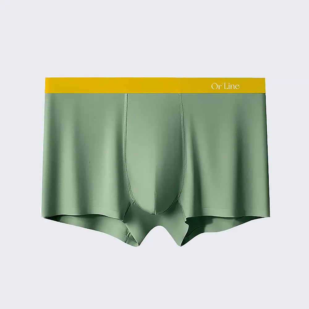 Lenzing Modal Boxer Briefs for Men Mid Rise Seamless Breathable