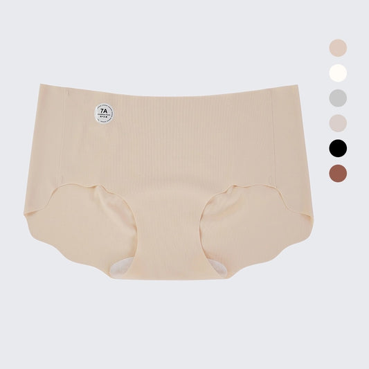 Women's Seamless Panties | Silky Cooling No Show Underwear with Cotton Crotch