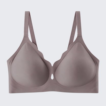 Seamless Wirefree Full Coverage Bra Plus Size Push Up Soft Support Bralette