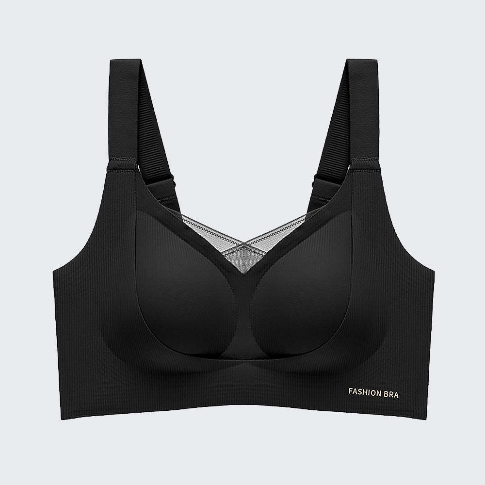 Seamless Support Shaping Bra Full Coverage Wireless Comfort Bra