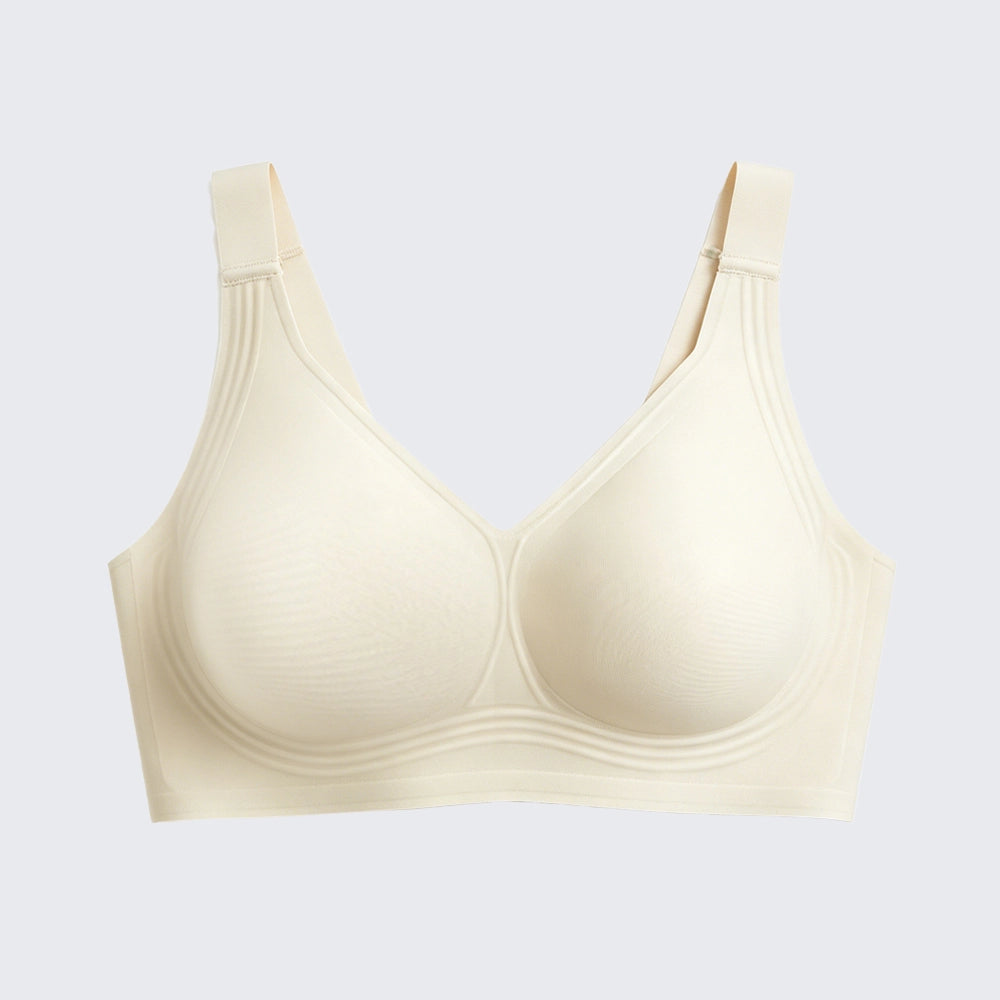 Women's Plus Size Seamless Bra Wirefree Thin Light