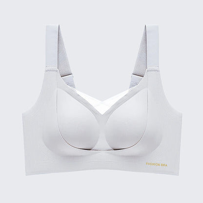 Seamless Support Shaping Bra Full Coverage Wireless Comfort Bra