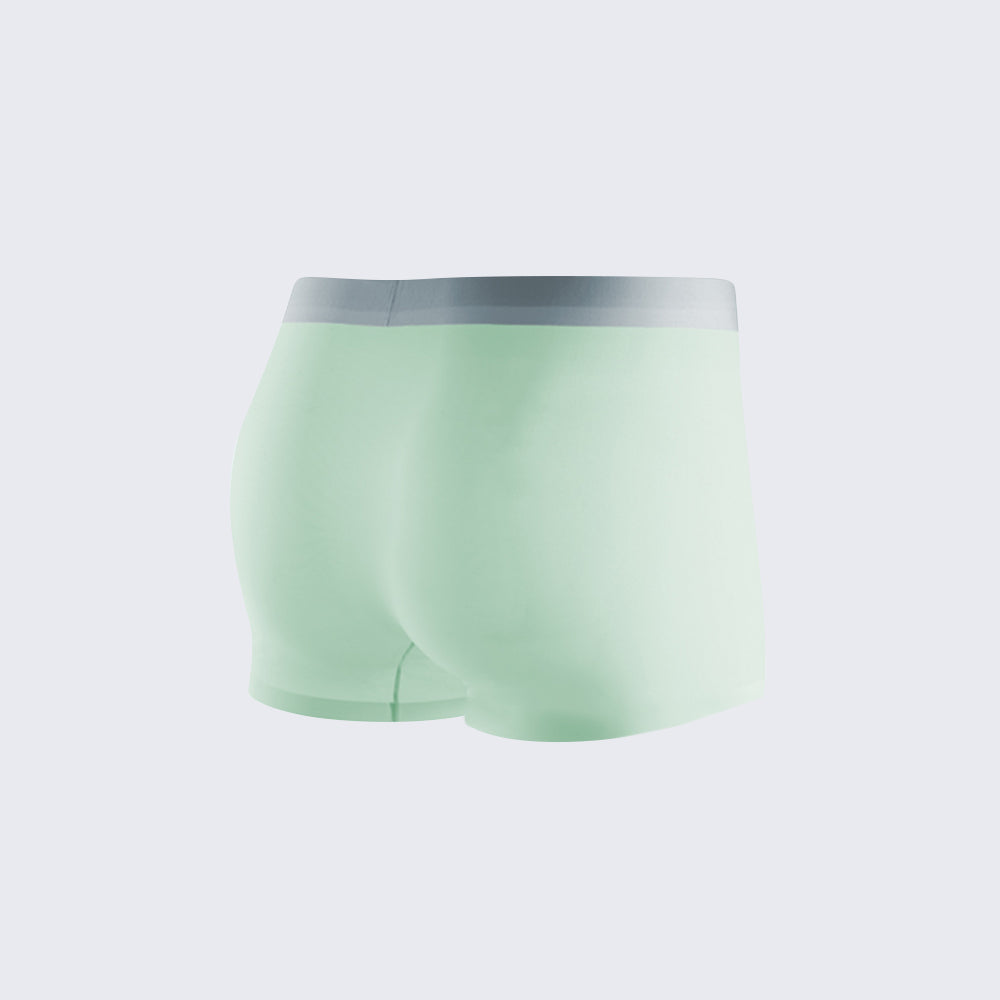 Men's Ice Silk Anti-Bacterial Crotch 120S Ultra-Thin Boxer Briefs
