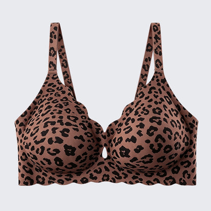 Seamless Wirefree Full Coverage Bra Plus Size Push Up Soft Support Bralette
