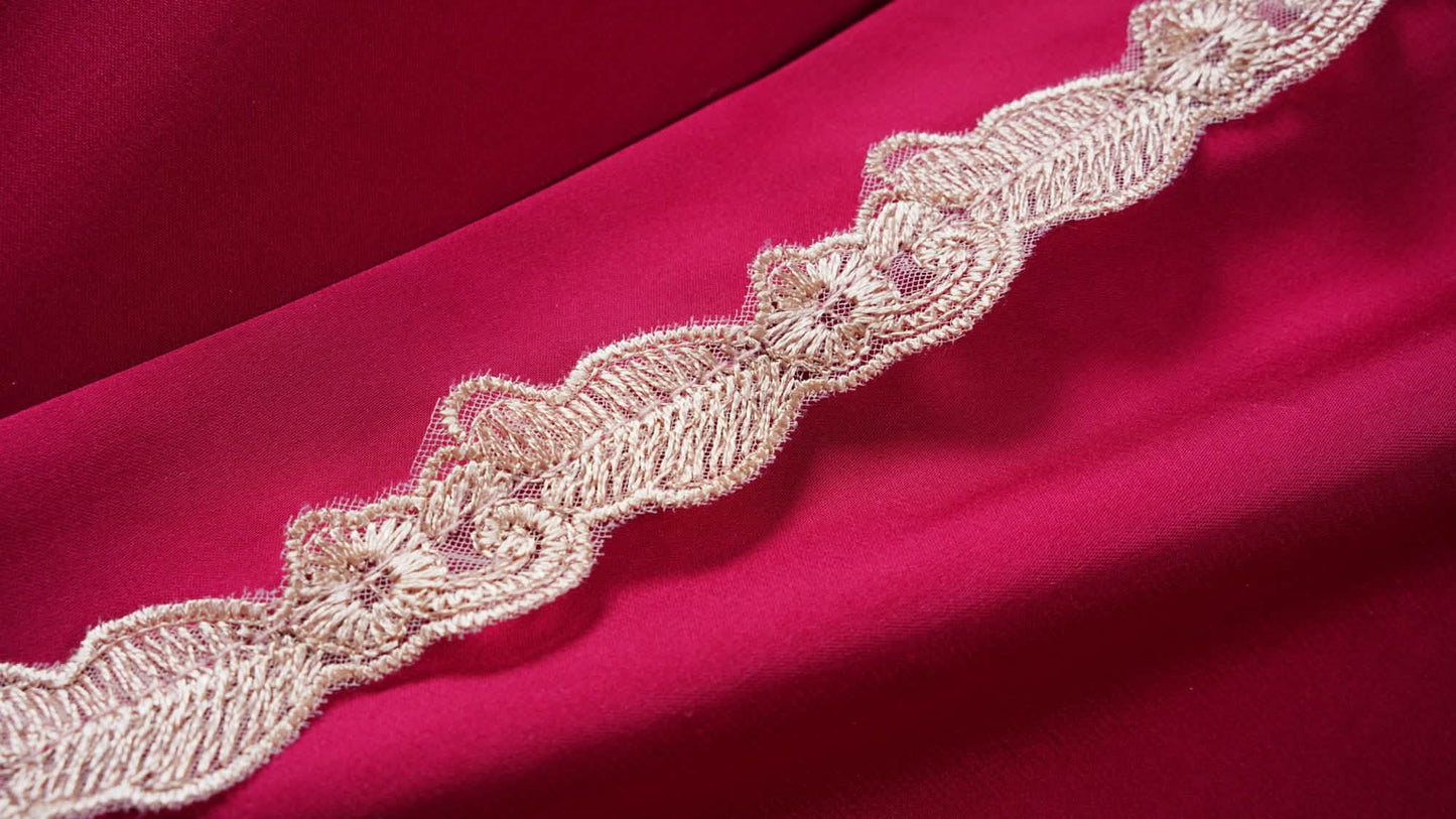 Bridal Essential Romantic Satin Sleepwear Set