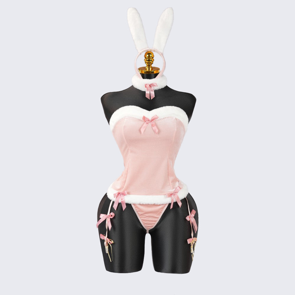 Christmas Bunny Girl Cosplay Set