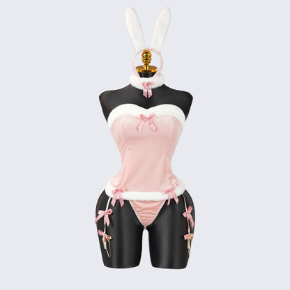 Christmas Bunny Girl Cosplay Set