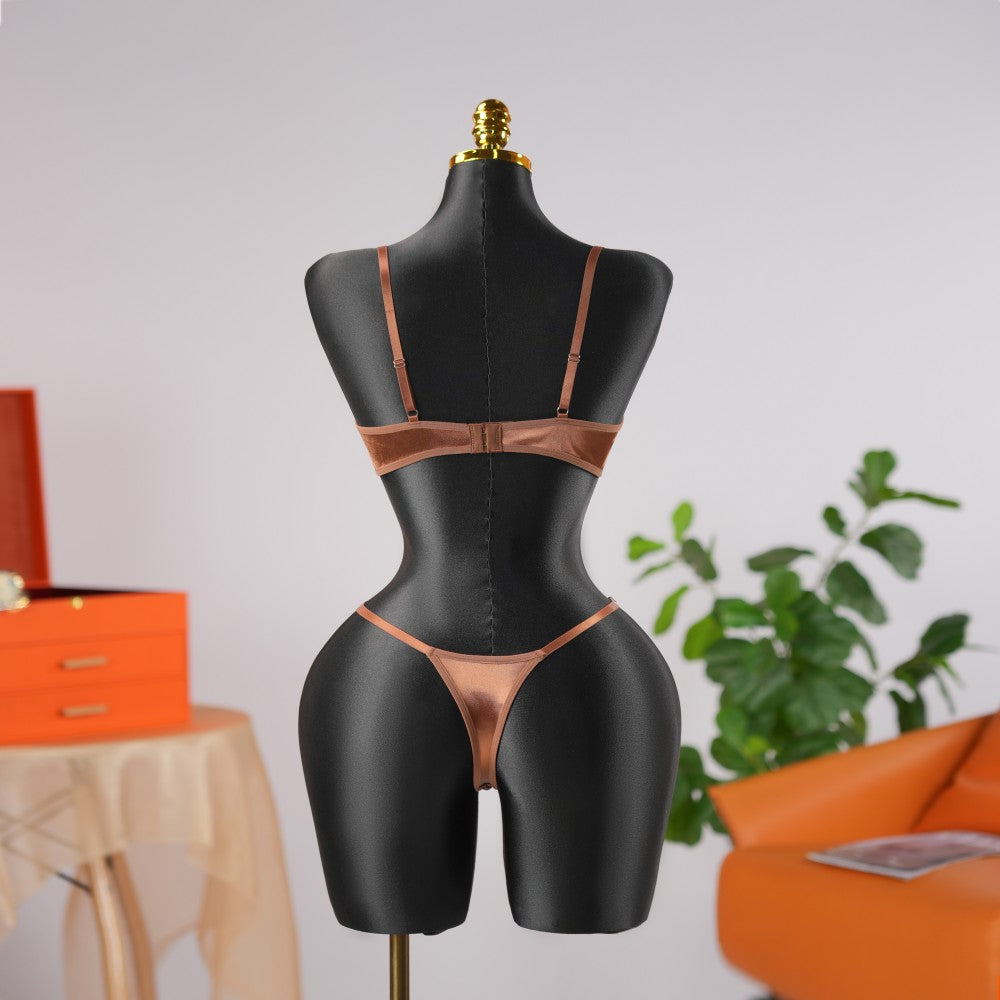 Floral Embroidery Lace Lingerie Set