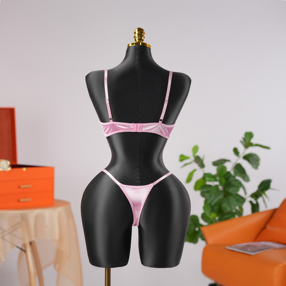 Floral Embroidery Lace Lingerie Set