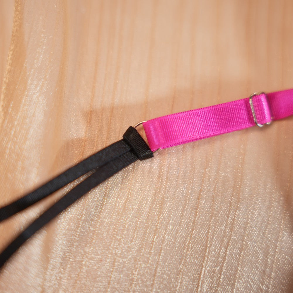 Red Floral Lace Embroidered See-through Bra