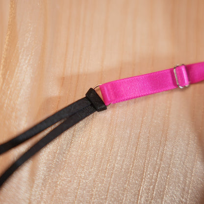 Red Floral Lace Embroidered See-through Bra