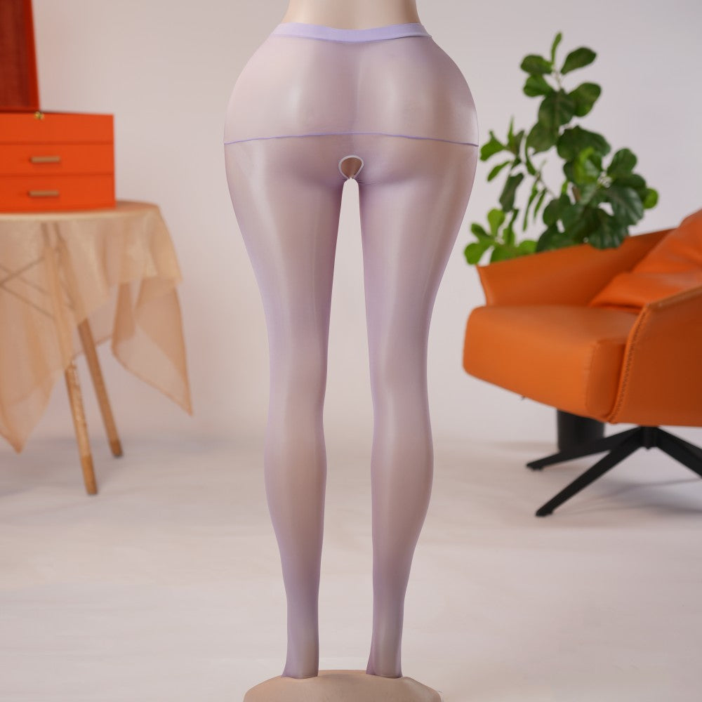 Perfumed See-Through Open-Crotch Pantyhose