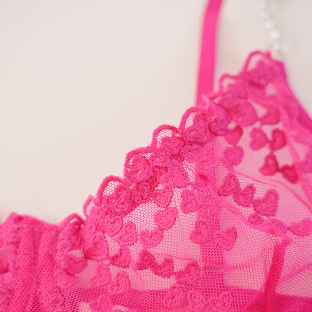 Sexy Lace Lingerie See-through Miniskirt Underwear