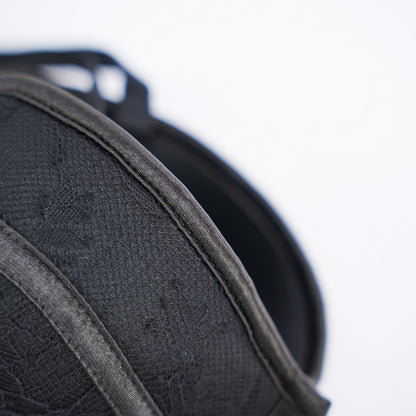 Black Floral Lace Sculpting Corset