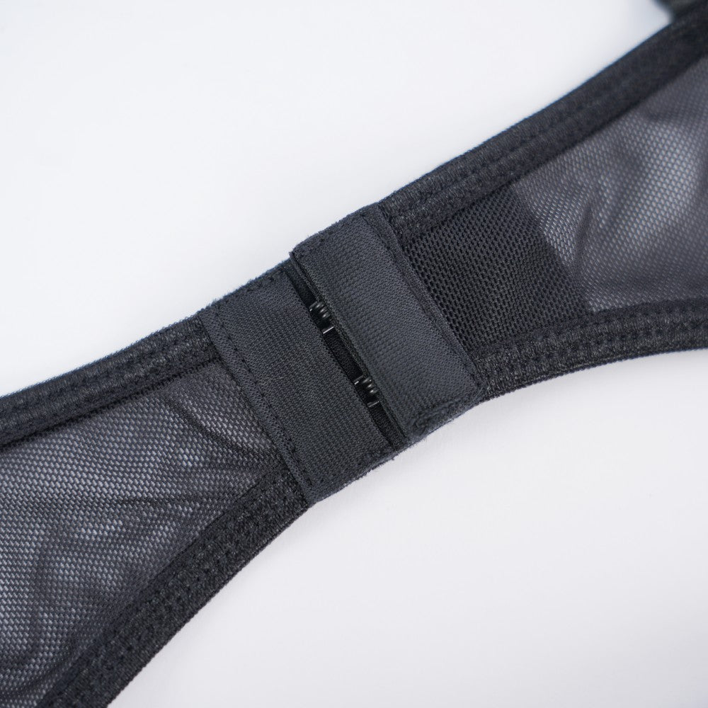 Floral Lace Embroidered Open Crotch Bodysuit