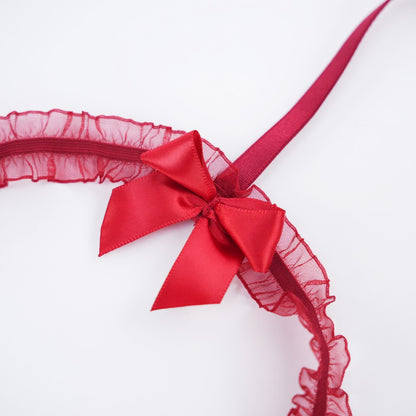 Floral Lace Embroidered Open Crotch Bodysuit