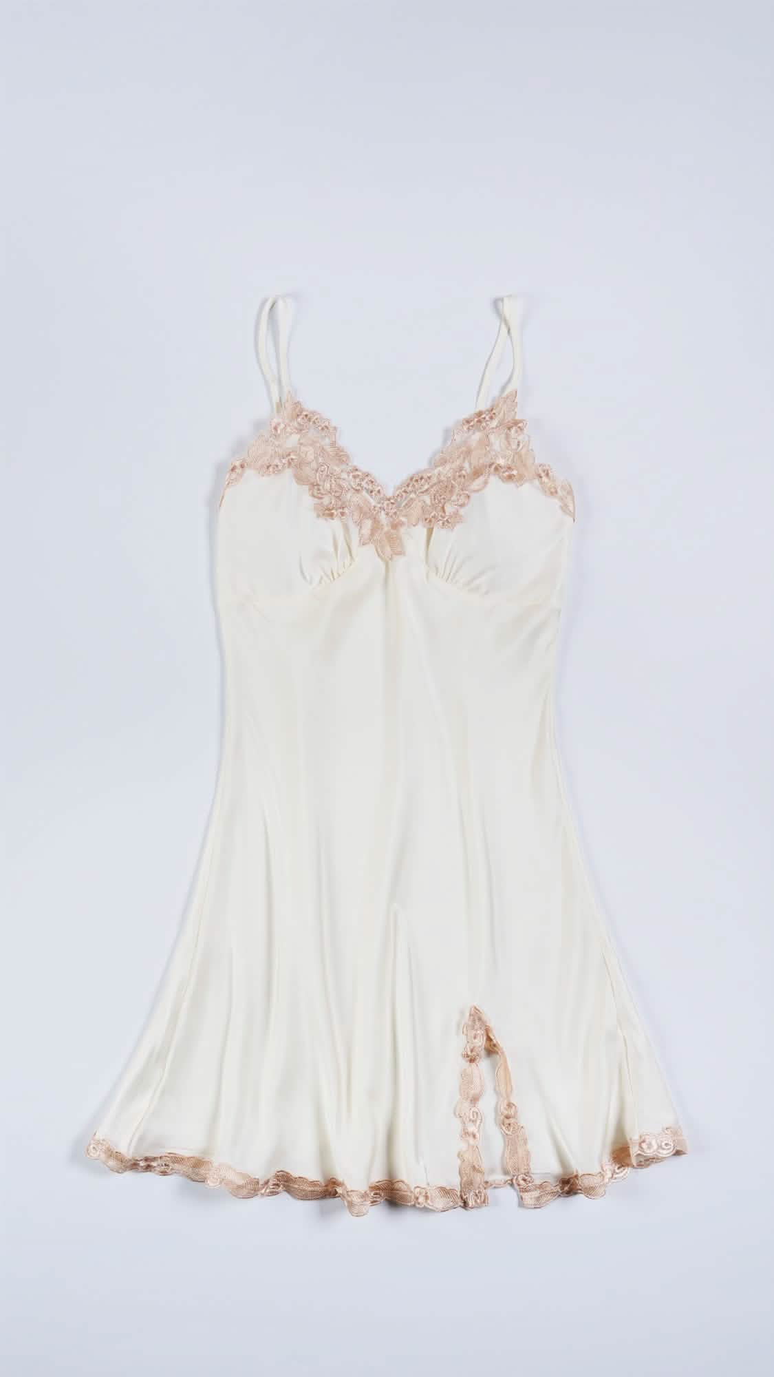 Bridal Essential:Romantic Satin Sleepwear Set