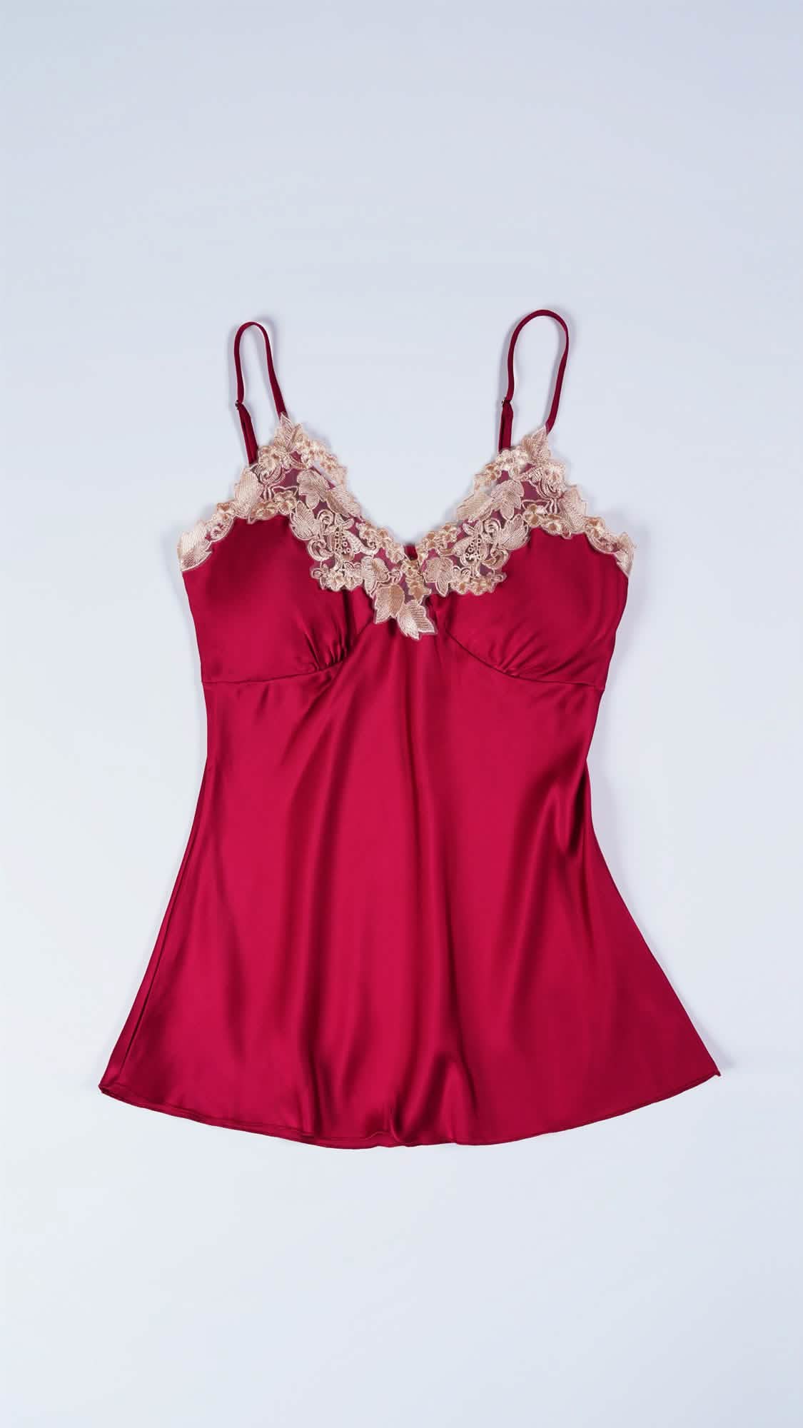Bridal Essential:Romantic Satin Sleepwear Set